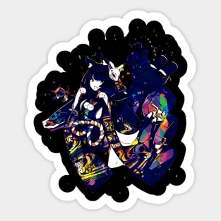 Azur Lane Yamashiro Pop Art Sticker